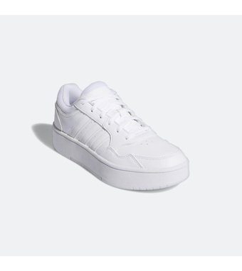 Adidas Hoops 3.0 Bold ID2855 Bağcıklı Kadın Günlük Ayakkabı Beyaz