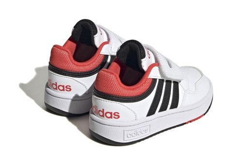 Adidas Hoops H03860 Cırtlı Erkek Çocuk Günlük Ayakkabı Beyaz