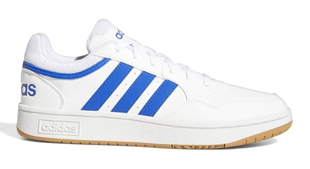 Adidas Hoops 3.0 GY5435 Bağcıklı Erkek Günlük Ayakkabı Beyaz