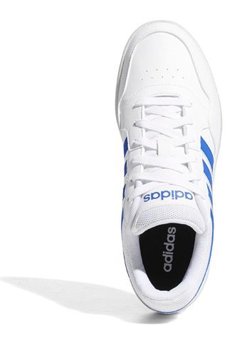 Adidas Hoops 3.0 GY5435 Bağcıklı Erkek Günlük Ayakkabı Beyaz