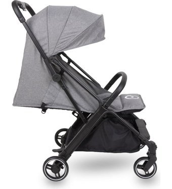 Bagi Gravity Autofold Katlanabilir Tek Elle Kapanan 360 Derece Dönen Tam Yatar Kabin Tipi Puset Bebek Arabası Gri