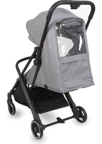 Bagi Gravity Autofold Katlanabilir Tek Elle Kapanan 360 Derece Dönen Tam Yatar Kabin Tipi Puset Bebek Arabası Gri