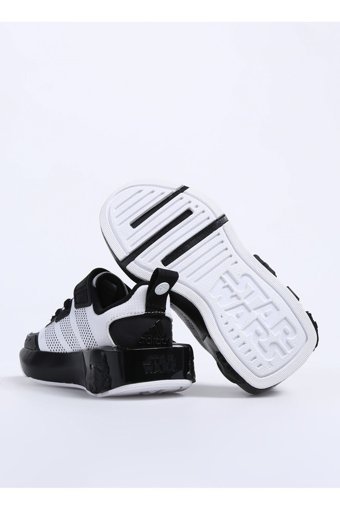 Adidas Star Wars ID0378 Ortopedik Bağcıklı-Cırtlı Erkek Çocuk Günlük Ayakkabı Beyaz
