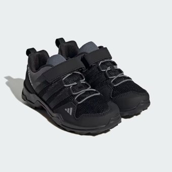 Adidas Terrex AX2R Hook-And-Loop IF7511 Ortopedik Bağcıklı-Cırtlı Traxion Erkek Çocuk Yürüyüş Ayakkabısı Siyah