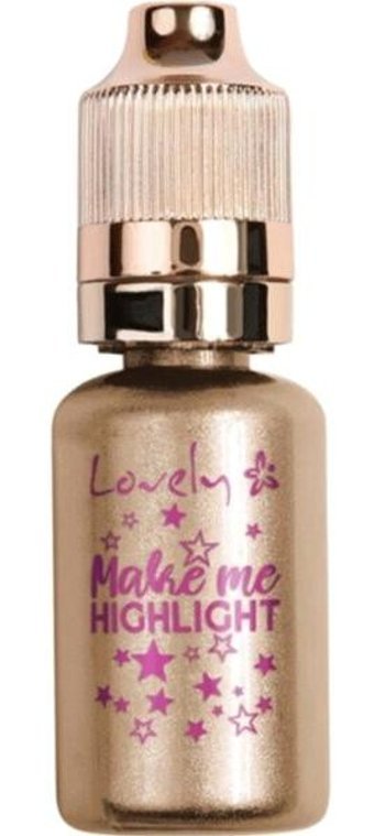 Lovely Make Me Highlight Likit Tüp Highlighter Gold