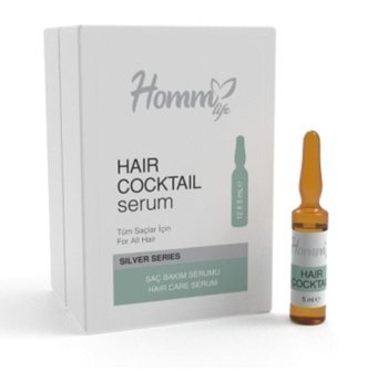Homm Bitkisel Hair Cocktail Besleyici-Onarıcı Saç Serumu 12x5 ml