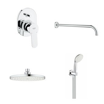 Grohe Eco Yağmurlama Mafsallı Duş Seti