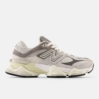 New Balance 9060 U9060GRY Ortopedik Bağcıklı Abzorb Taban Kadın Günlük Ayakkabı Gri