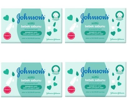 Johnson's Baby Katı Bebek Sabunu 4x100 gr