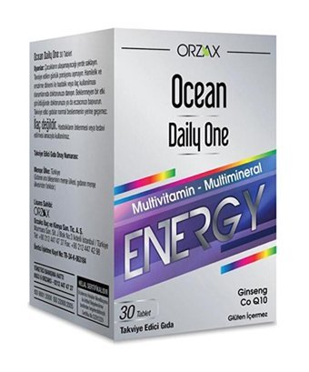 Ocean Daily One Energy Yetişkin Mineral 30 Adet