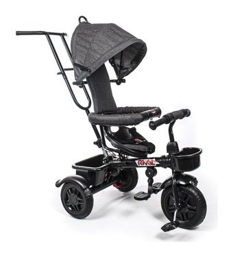 Rival RV501 Hiper Bike Vitessiz 1 Yaş Antrasit Çocuk Bisikleti
