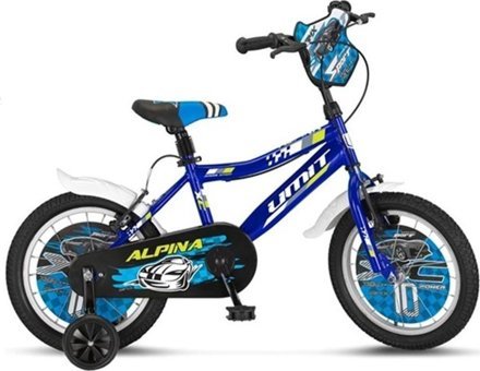 Ümit 1647 Alpina-M-BMX-V 16 Jant Vitessiz Mavi Çocuk Bisikleti