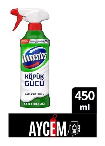 Domestos Çam Ferahlığı Banyo-Tuvalet İçin Normal Köpük Çamaşır Suyu 450 ml