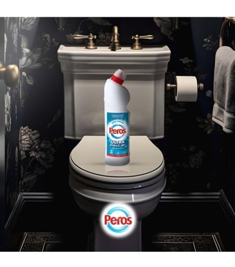 Peros Ferahlık Banyo-Tuvalet İçin Konsantre Jel Çamaşır Suyu 16x750 ml
