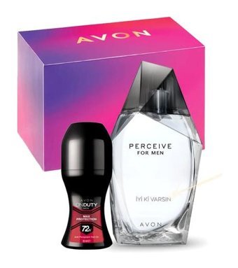 Avon Percieve İkili Erkek Parfüm Seti EDT