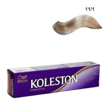 Wella Koleston Oksidan 11.1 Açık Küllü Sarı Krem Saç Boyası 50 Ml