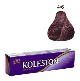 Wella Koleston 4.6 Kızıl Viyole Krem Saç Boyası 50 ml