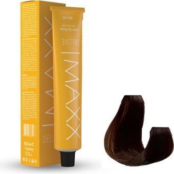 Maxx Deluxe 6.3 Koyu Kumral Dore Krem Saç Boyası 60 Ml