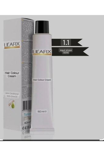 Lilafix With Olive Oil 45292 Mavi Siyah Krem Saç Boyası 60 ml