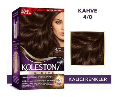 Wella Koleston Supreme 40 Kahve Krem Saç Boyası 50 Ml