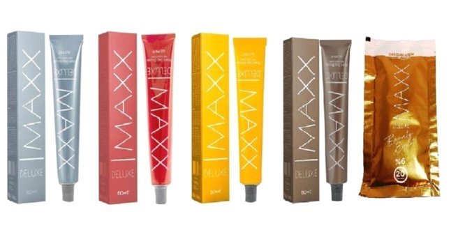 Maxx Deluxe Oksidan 8.1 Küllü Açık Kumral Krem Saç Boyası 60 Ml