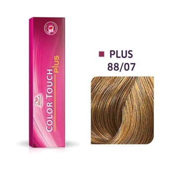 Wella Color Touch Plus 88.07 Doğal Kahve Yoğun Açık Sarışın Krem Saç Boyası 60 Ml