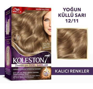Wella Koleston Supreme 12.11 Yoğun Küllü Sarı Krem Saç Boyası 50 Ml