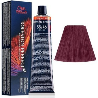 Wella Koleston Perfect Me+ 55.46 Aşk Şarabı Krem Saç Boyası 60 Ml