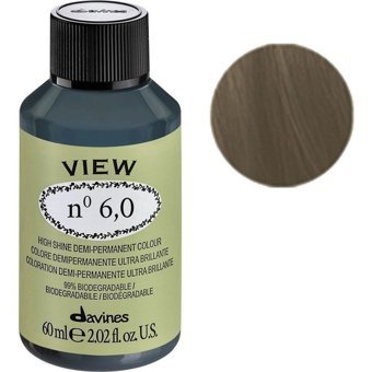 Davines View 6.0 Koyu Kumral Jel Saç Boyası 60 ml