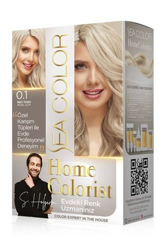 Sea Color Home Colorist 0.1 Inci Tozu Krem Saç Boyası 50 ml