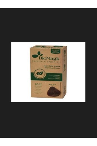 BioMagic Doğal 66.07 Çikolata Kahve Organik Amonyaksız Krem Saç Boyası 60 Ml