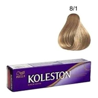 Wella Koleston 8.1 Açık Küllü Kumral Krem Saç Boyası 50 ml