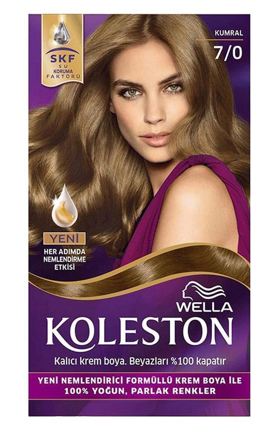 Wella Koleston 7.0 Kumral Krem Saç Boyası 50 ml