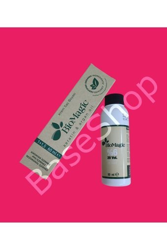 BioMagic Keratin & Argan Yağı 3.00 Koyu Kahve Krem Saç Boyası 60 Ml
