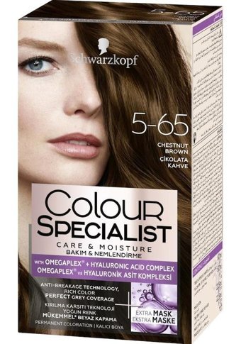 Schwarzkopf Colour Specialist 5.65 Çikolata Kahve Krem Saç Boyası 50 ml