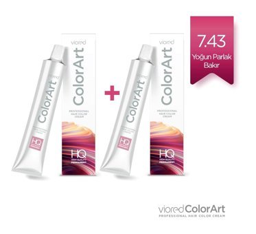 Lilafix Viored Colorart 7.43 Krem Saç Boyası 60 ml