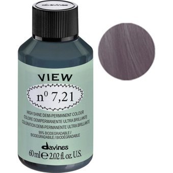 Davines View 7.21 Kumral İrize Küllü Jel Saç Boyası 60 ml
