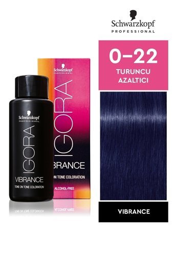 Schwarzkopf Igora Royal Vibrance Turuncu Azaltıcı 0.22 Turuncu Azaltıcı Krem Saç Boyası 60 ml