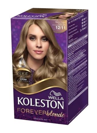 Wella Koleston 12-11 Ekstra Yoğun Küllü Sarı Krem Saç Boyası 50 ml