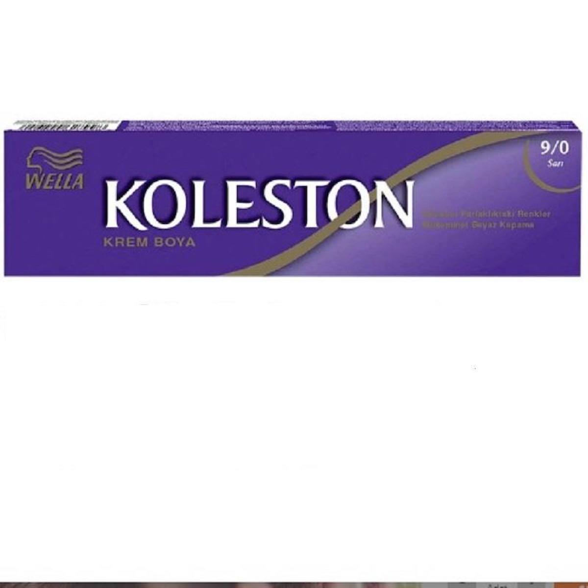 Wella Koleston 9.0 Sarı Krem Saç Boyası 50 ml