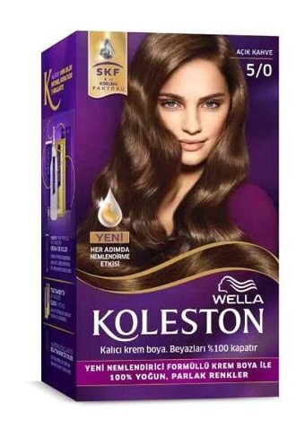 Wella Koleston Set 5.0 Açık Kahve Krem Saç Boyası 50 Ml