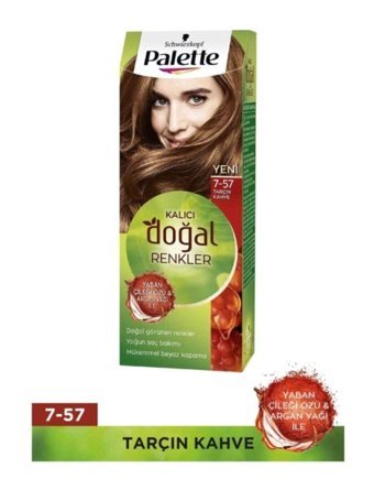 Schwarzkopf Palette Doğal Renkler 7.57 Tarçın Kahve Krem Saç Boyası 50 ml