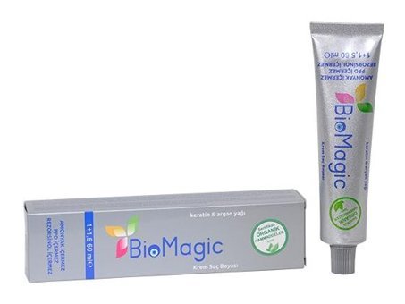 BioMagic Keratin & Argan Yağı 44.43 Organik Amonyaksız Krem Saç Boyası 60 Ml