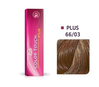 Wella Color Touch Plus 66.03 Doğal Altın Yoğun Koyu Sarışın Krem Saç Boyası 60 Ml