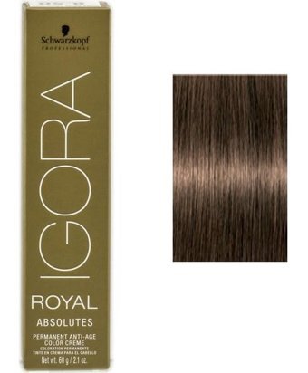 Schwarzkopf Igora Royal 5.50 Light Brown Gold Natural Krem Saç Boyası 60 ml