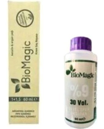 BioMagic Keratin & Argan Yağı 8.0 Açık Kumral Amonyaksız Krem Saç Boyası 60 Ml