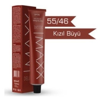 Maxx Deluxe 55.46 - Kızıl Büyü Krem Saç Boyası 60 ml