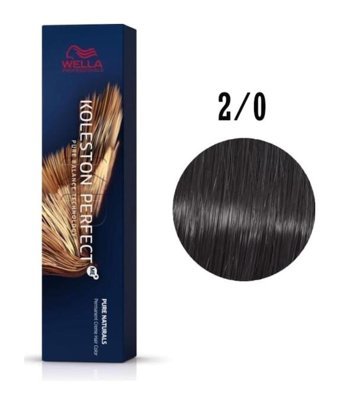 Wella Koleston Perfect Me+ 20.40 Siyah Krem Saç Boyası 60 Ml