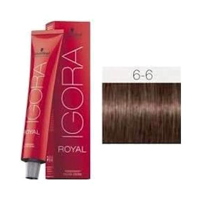 Schwarzkopf Igora Royal 6-6 Koyu Kumral Çikolata Krem Saç Boyası 60 ml
