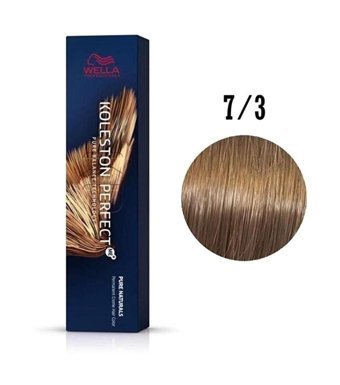 Wella Koleston Perfect 7.3 Fındık Sarısı Krem Saç Boyası 60 Ml